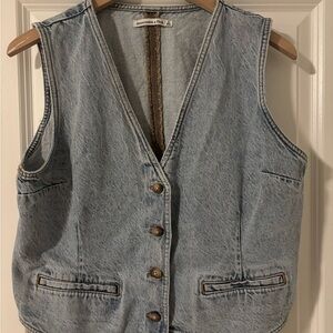 Abercrombie & Fitch Denim Vest